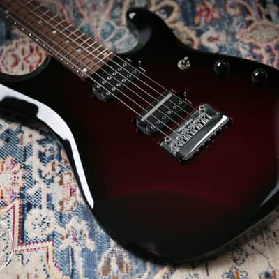 Ernie Ball Music Man JP6 John Petrucci Pearl Red Burst image 6
