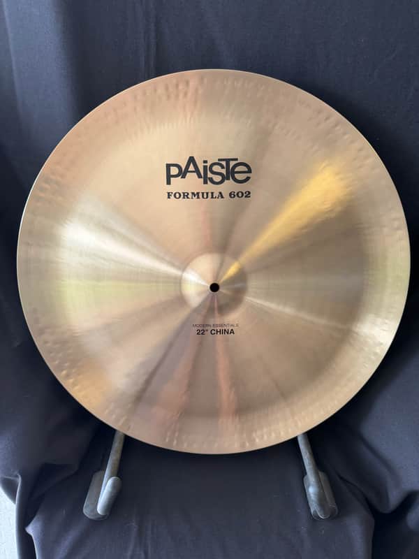 Paiste 22" Formula 602 Modern Essentials China Cymbal 2013 - 1975g - Serial #13055426 image 1