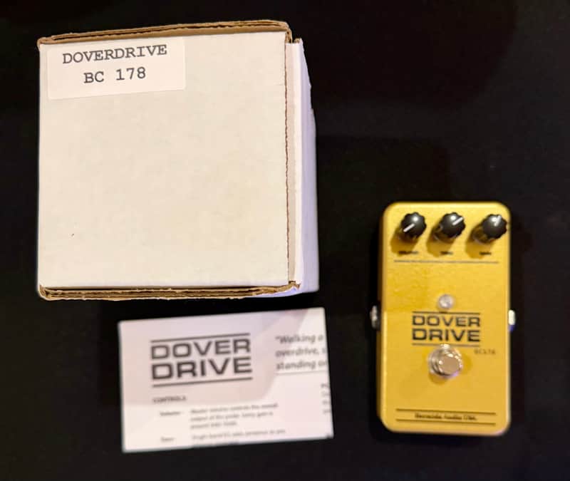 Hermida Audio DOVER DRIVE BC178 - Gold | Reverb