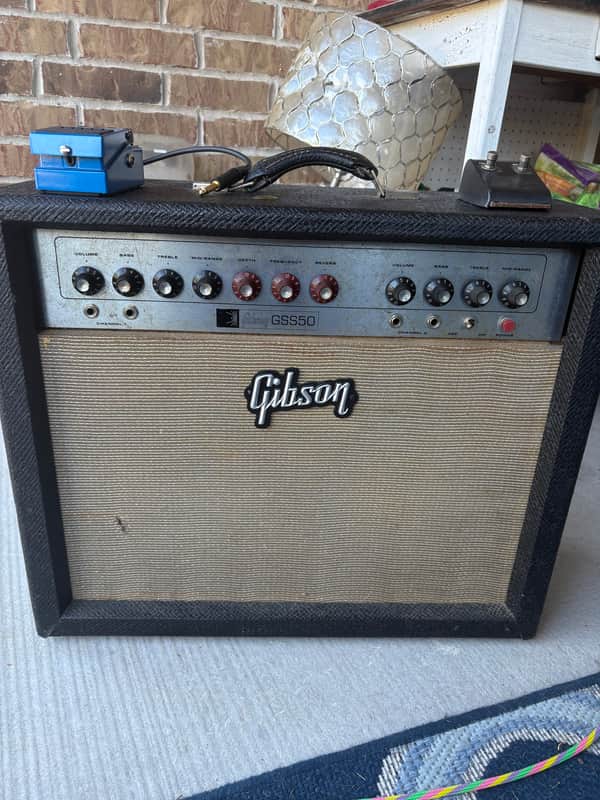 Gibson GSS50 - Vintage 1960's Solid State Guitar Amplifier image 1