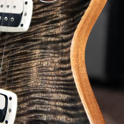 PRS Limited Edition Paul's Guitar Flame Mango Top Electric Guitar - Charcoal with Hardshell Case image 10