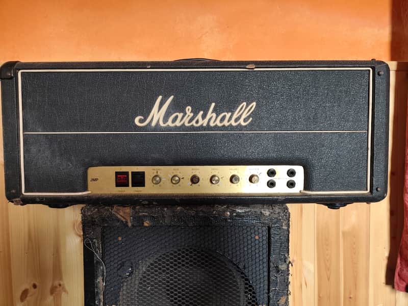 Marshall JMP 1978 MK II 2-Channel 50-Watt Guitar Amp Head 1975 - 1981 - Black image 1