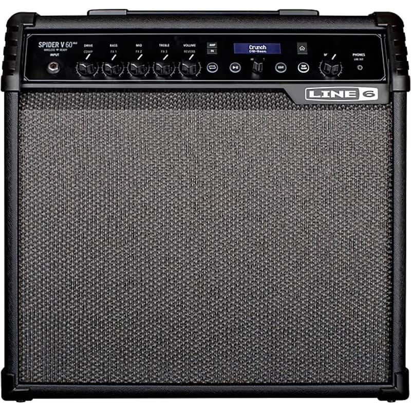 Line 6 Spider V 60 MKII 60W 1x10 Guitar Combo Amp Black image 1