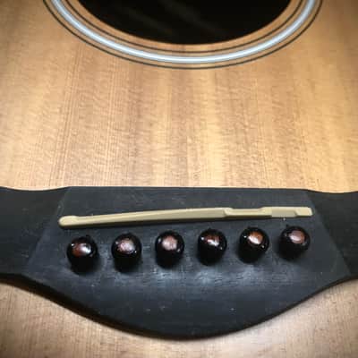 Got Bridge Pins? Cocobolo Bridge Pins with Mahogany Inlays image 1