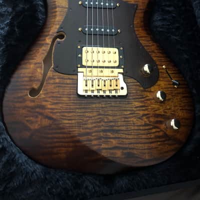 Knaggs Severn Semi Hollow HSS T2 2022 - Semi-gloss Sunflower Burst image 1