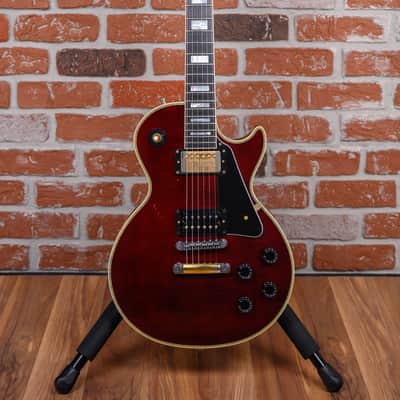 Gibson Custom Shop Jerry Cantrell Signature "Wino" Les Paul Custom (Signed, Aged) 2021 Wine Red Limited Run #81 w/OHSC image 4