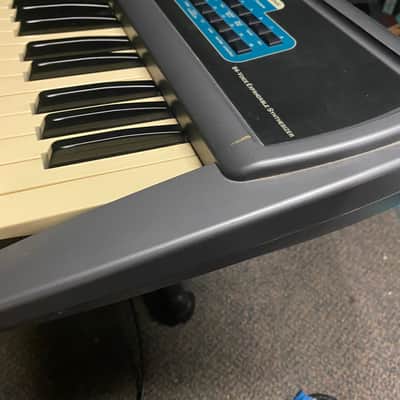 E-MU Systems PK6 KEYBOARD SYNTH 2003 - Silver And Blue image 14