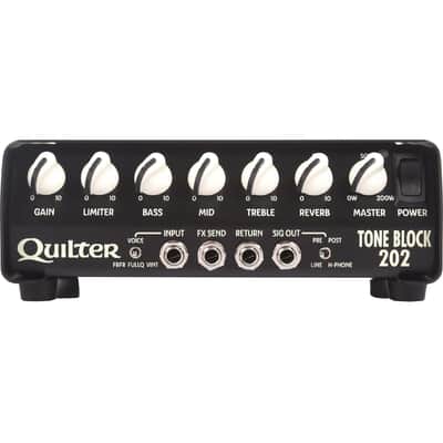 Quilter Amps Tone Block 202 200-Watt 3 Voiced Compact Head