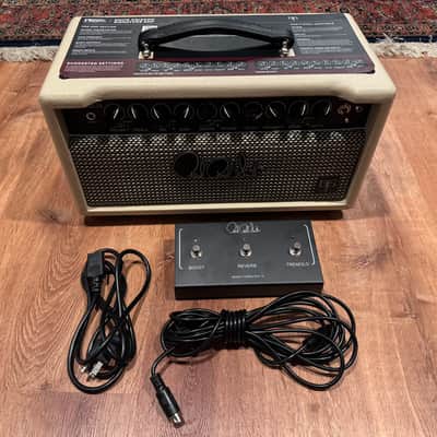 PRS DGT 15 David Grissom Signature 15-Watt Guitar Tube Amp Head Blonde image 5