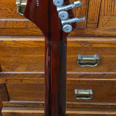 Eastwood Classic 6 TA PH Languedoc Anastasio Style Hollowbody Natural image 9
