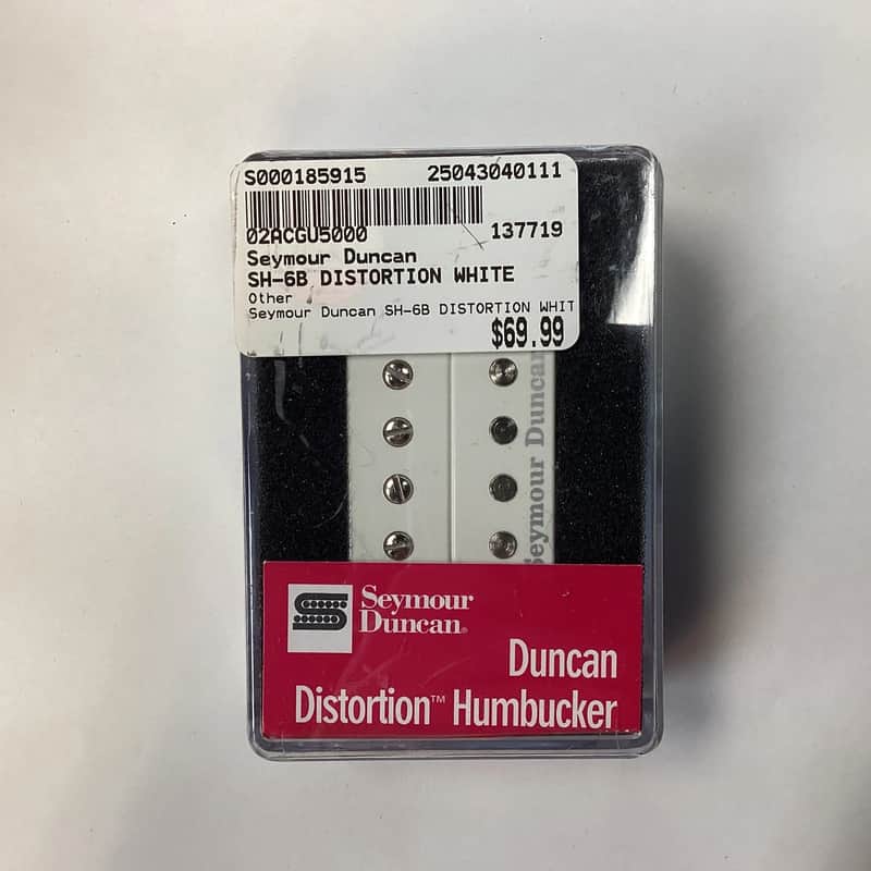 Seymour Duncan SH-6B Distortion Bridge Humbucker Pickup image 1