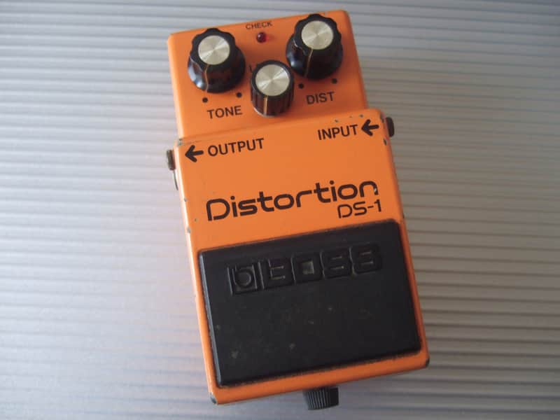 1985 Boss DS-1 Distortion / MIJ Made in Japan (Black Label) | Reverb