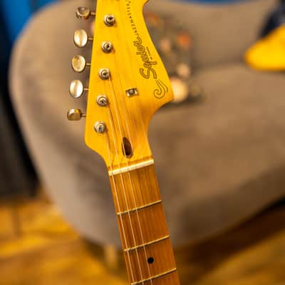 Squier 40th Anniversary Vintage Edition Jazzmaster 2022 - Present Satin Sea Foam Green image 16