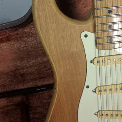 Hondo II Professional Stratocaster Made In Japan 1970's-Natural-Post Lawsuit image 4