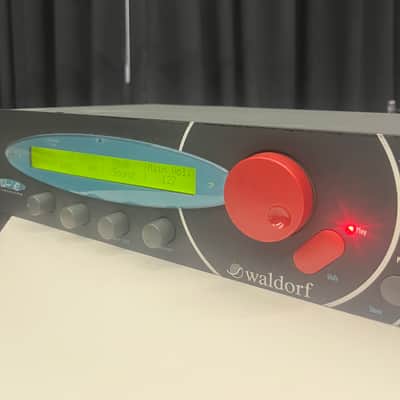 Waldorf Microwave II Rackmount Wavetable Synthesizer 1997 Black image 3