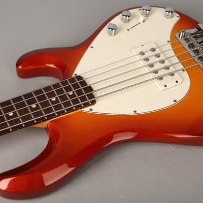 Ernie Ball Music Man USA StingRay 5 H - 2002 - Autumn Red Burst Sparkle image 15