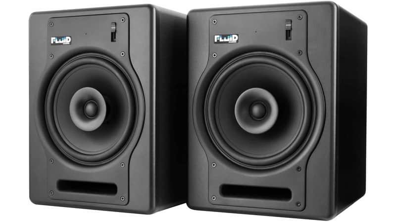 Fluid Audio FX80 8" Coaxial Active Studio Monitor - Black image 1