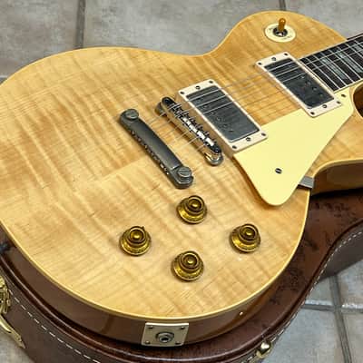 2025 Gibson 1959 Les Paul Standard Chambered Antique Natural Ultra Light Aged Murphy Lab image 6