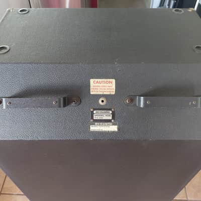 Acoustic Control Corp 2x15. Bass cab model 406 70s- 80s - Black Tolex image 9