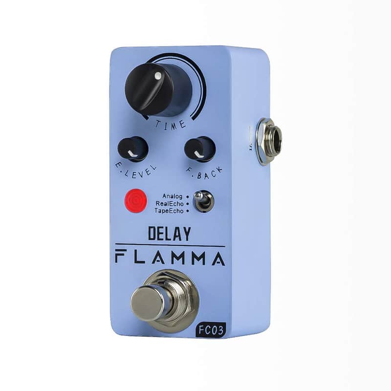 FLAMMA FC03 Delay Pedal Electric Guitar 3 Delay Effects Modes Analog Real Echo Tape Echo True Bypass image 1