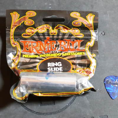 Ernie Ball Ring Slide - Chrome image 1