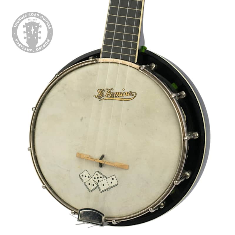 1920s J.R. Stewart Le Domino Banjolele #NSN image 1