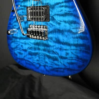 Ibanez GRX70QAL-TBB Transparent Blue Burst #891 image 9