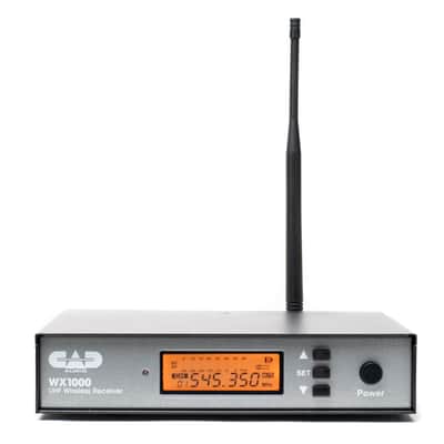 CAD WH1000HH UHF Wireless Handheld Microphone System - Frequency Agile - With CADLive D38 Capsule image 5