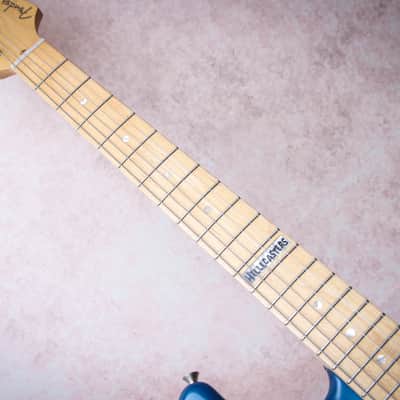 FENDER MIJ Hellecasters Limited Edition '97 Jerry Donahue Stratocaster "Sapphire Blue Transparent + Maple" (1997) image 10