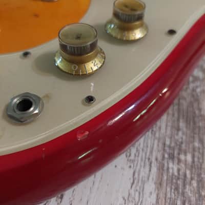 Vintage 1975 Epiphone ET-290 MIJ Matsumoku Crestwood Cherry Sunburst image 14
