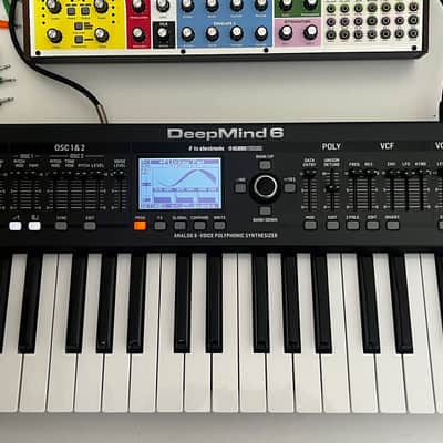Behringer DeepMind 6 37-Key 6-Voice Polyphonic Analog Synth 2017 - Present - Black