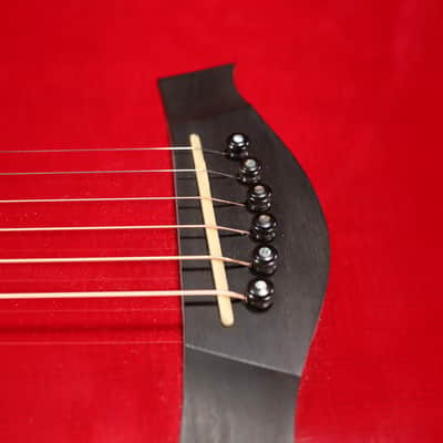 Taylor 614ce Grand Auditorium Cutaway Electric with Case LIMITED Red USED 114 image 11