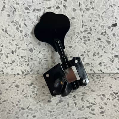 Bass Guitar Tuners Set (4) - Complete Hardware Package - Black image 4