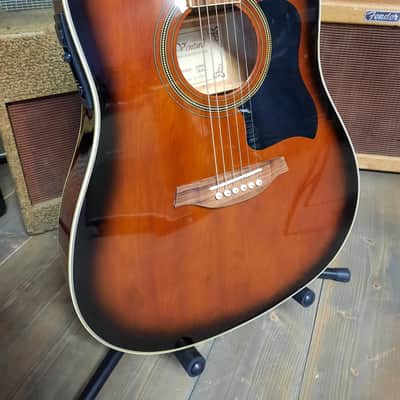 Ventura V3VS Vintage Sunburst Thin Body Acoustic/Electric image 1