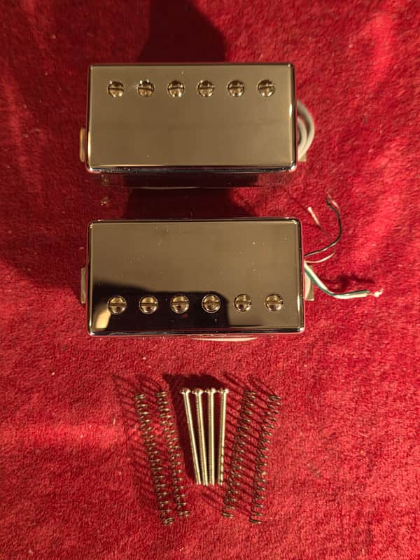 Gibson Rhythm Pro/Lead Pro+ Humbucker Matched Set Chrome image 1