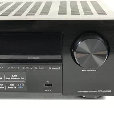 Denon AVR-X550BT AV Surround Receiver 230v image 4