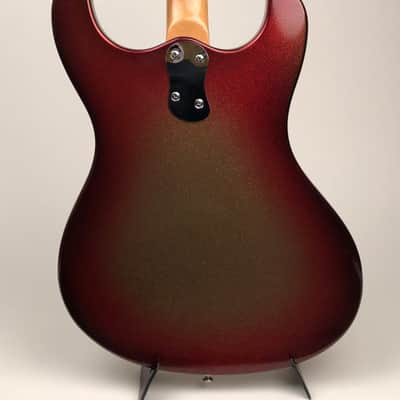 Very Rare 1965 Mosrite Ventures Vibramute in Custom Color Sparkle Sunburst & Original Hardshell Case image 7