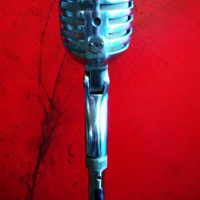 Vintage 1950's Electro-Voice 950 Cardax Crystal Microphone w cable mod LED light lamp # 1 image 7