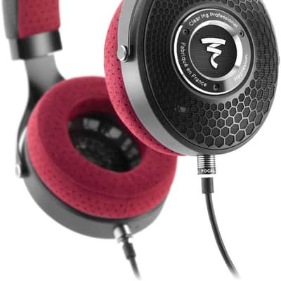 Focal Clear Pro MG Professional Open-Back Headphones with Memory Foam Earpads, Multiple Cables and Rigid Carrying Case image 2