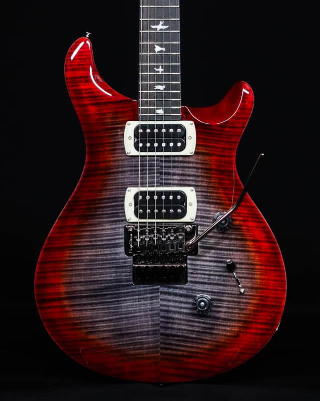 PRS SE Custom 24 Floyd Rose, Charcoal Cherry Burst image 1