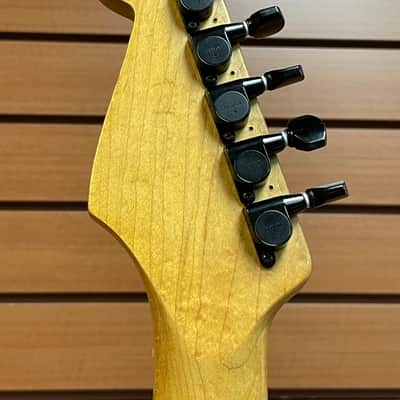 Squier Standard Stratocaster with Maple Fretboard in Black 1993 Made in Mexico image 20
