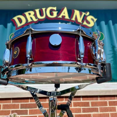 Custom Gretsch USA Custom Ridgeland 5x14 Maple Snare Drum Rosewood Gloss GRGL0514S8CL image 3