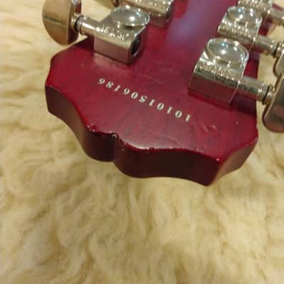 Epiphone 2010 Les Paul Traditional Pro Ltd Ed Cherry Burst w/Gibson Padded Bag image 16