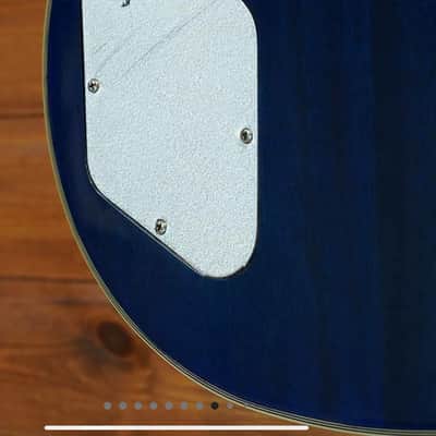 Epiphone Ace Frehley Blue Burst Silver Sparkle 1997 - Gloss image 8