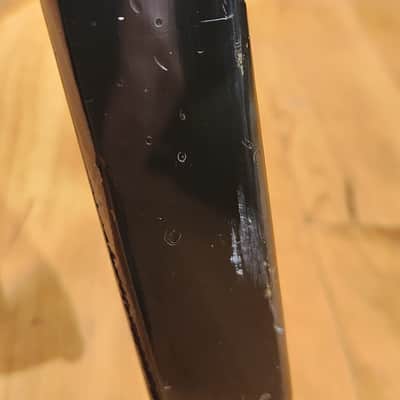 Vintage 1980s Gibson Flying V Stop Bar Tailpiece & Triangle Knob Layout Ebony w/ OHSC NEW FRETS image 15