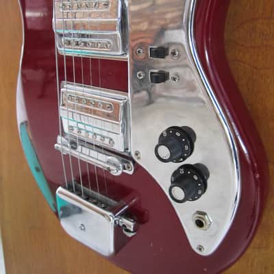 Teisco / Crown MJ-2 1964 Red image 5