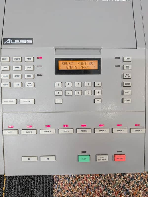 Alesis MMT-8 Multi Track Midi Recorder mid 90's image 1