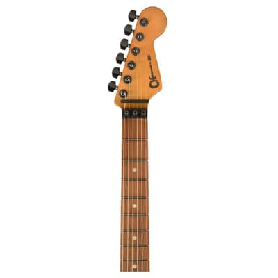 Charvel ProMod Relic San Dimas Style 1 HH FR PF Pau Ferro 6-String Right-Handed Electric Guitar, Includes Multi-Fit Gig Bag (Weathered Orange) image 6