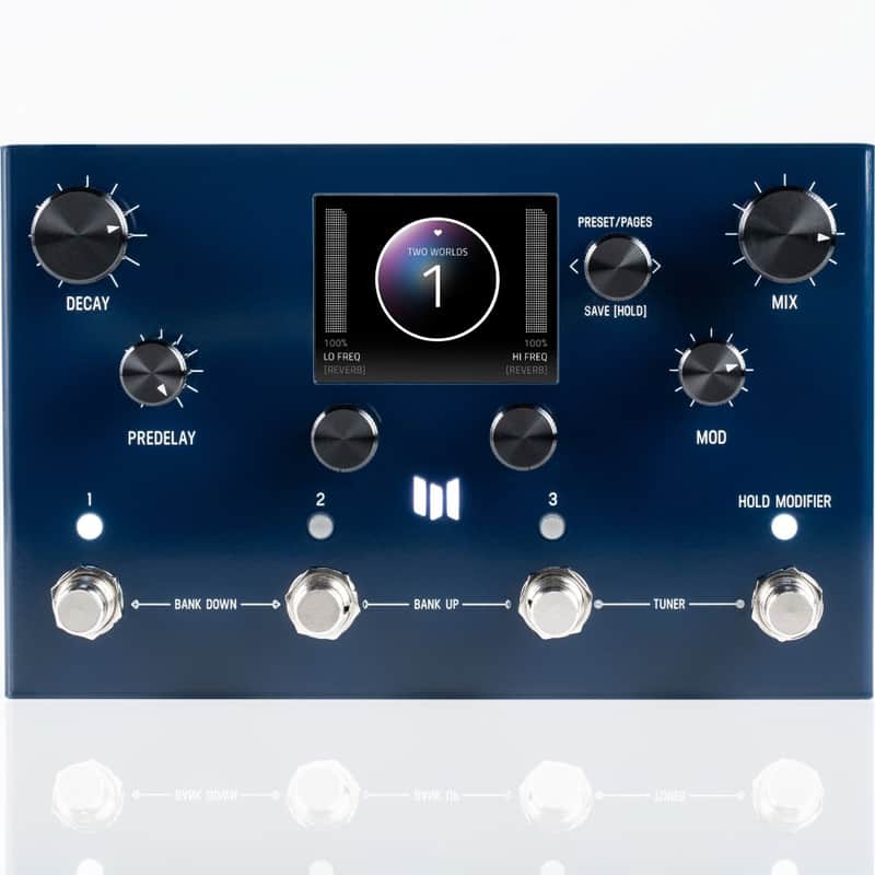 Meris MercuryX Modular Reverb System Pedal