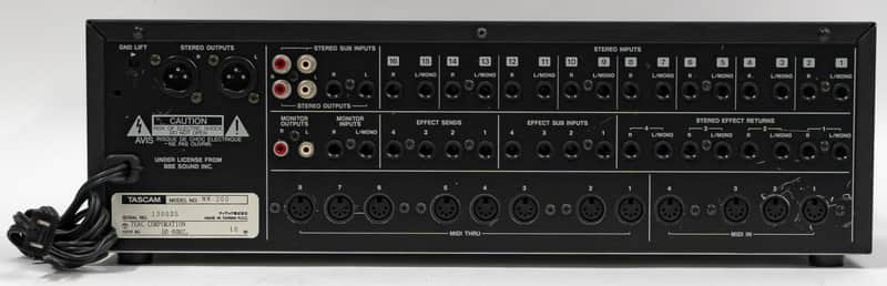 TASCAM MM-200 16-Channel Keyboard / Line Mixer Rackmount | Reverb
